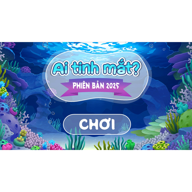Game Powerpoint Ai tinh mắt hơn